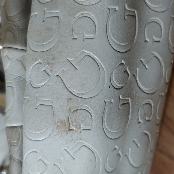 Guess Leather Studded Satchel Bag - Picture 17 of 17